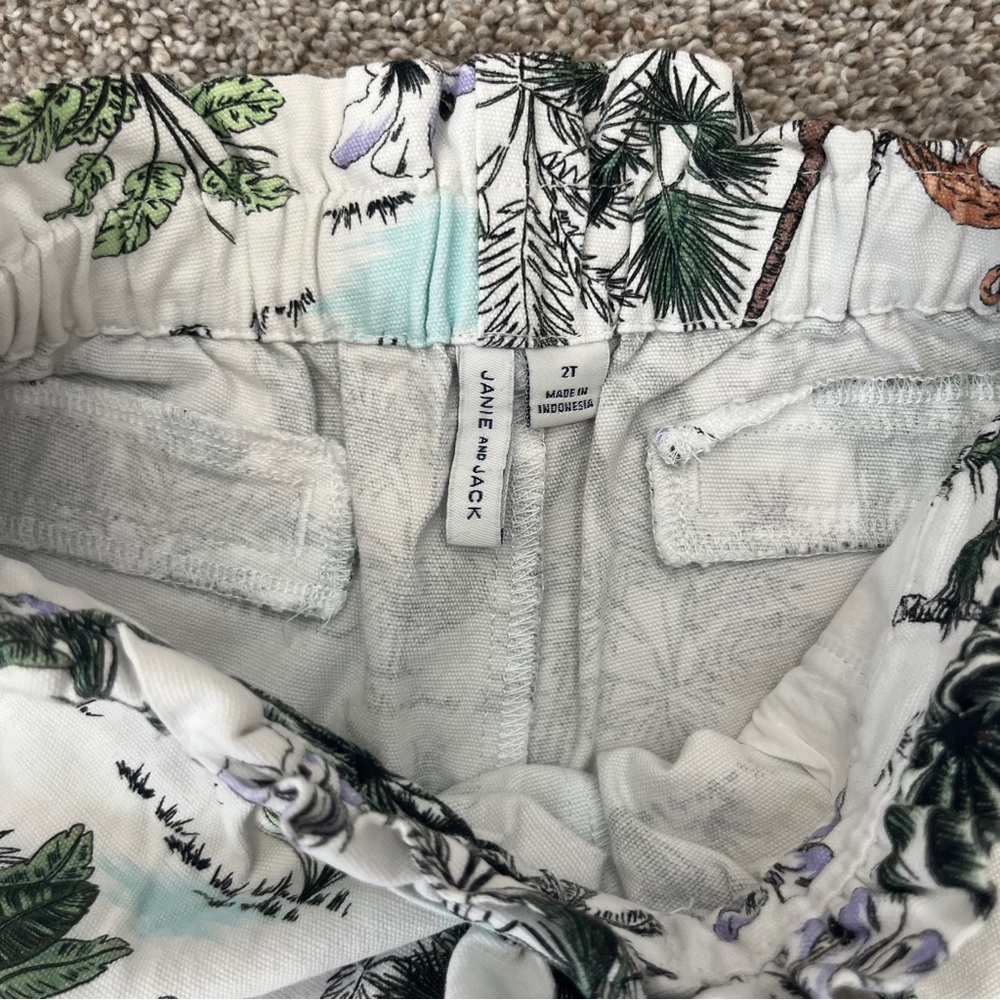 2T Janie and Jack Tropical Shorts - Picture 4 of 5